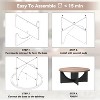 SAINTCY Rustic Round Coffee Table - 4 of 4