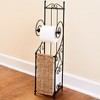 The Lakeside Collection Seagrass Basket Bath Storage Collection - Toilet Tissue Holder - 2 of 2