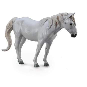 Breyer Animal Creations Breyer CollectA Series Grey Camargue Model Horse