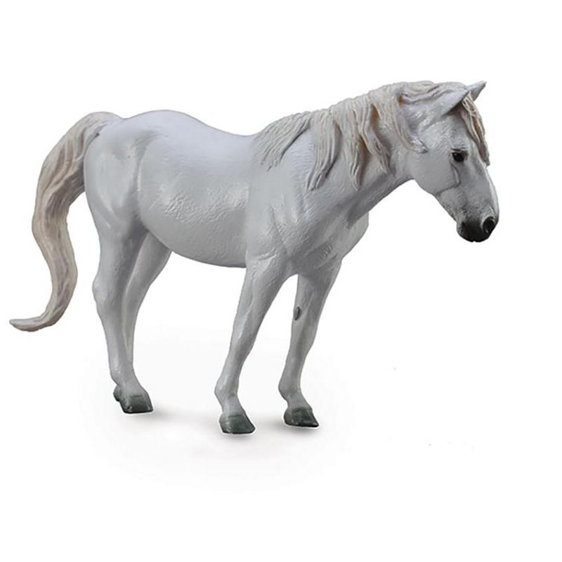 Breyer Animal Creations Breyer CollectA Series Grey Camargue Model Horse, 1 of 2