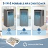 Coucheta 10000 BTU Portable Air Conditioner for Up to 450 Sq.Ft, 3-in-1 Fast Cooling, Fan & Dehumidifier, Energy Saving, Quiet, with Remote&24H Timer - 2 of 4