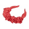 Unique Bargains Women's Faux Silk Pleats Headband 1 Pc - 4 of 4
