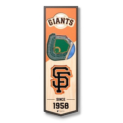 MLB San Francisco Giants 6"x19" Stadium Banner