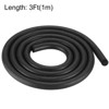 Unique Bargains Solid Foam Rubber Round Soundproof DIY Weather Seal Strips - 3 of 4