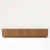Gaoyangjiaju 86.6 Inch TV Stand for 90 Inch TV Density Board, 2 Cable Management Holes - 4 of 4
