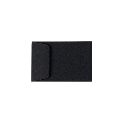 LUX #1 Coin Envelopes 2-1/4 x 3-1/2 50/Box Midnight Black 1COBLK-50