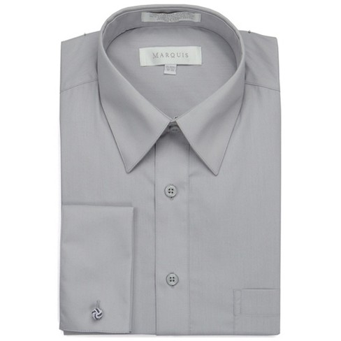 Gray best sale dress shirt