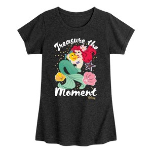 Girls' - Disney - Treasure The Moment Fitted Short Sleeve Graphic T-Shirt - 1 of 4