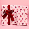 Big Dot of Happiness Pink and Red Hearts Valentine's Day Gift Wrapping Paper, Anniversary Wrapping, Galentine's Gift Wrapping, 24 in x 7 feet, 1 Roll - 2 of 4