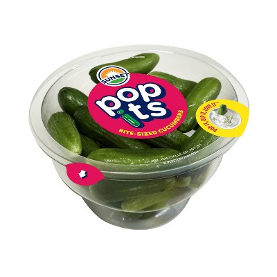 Sunset Pop Its Baby Cucumbers - 8oz