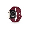 HTUTWOO Apple Watch Band 38mm 40mm 41mm, Leopard Pattern Soft Silicone Strap Compatible with iWatch Series 10 9 8 7 6 5 4 3 2 1 Ultra,Green - 2 of 4