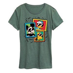 Women's - Disney - Mickey Friends Sunglasses Short Sleeve Graphic T-Shirt - 1 of 4