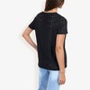Anna-Kaci Women's Eyelet Square Neck Top with Pleated Front, Lightweight Comfortable Casual Blouse - 3 of 4