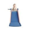 Infurnic Baby Activity Gyms, Dolphin-Themed Dual-Function Slide with Basketball Hoop, Fun and Safe for Kids, Blue, 44.49"*14.17"*19.69" - 4 of 4