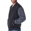 Alpine Swiss Tyler Mens Varsity Baseball Jacket Casual Letterman Bomber Jacket - 4 of 4