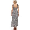 Women's Smocked Tie Strap Neutral Poppy Midi Dress - DVF for Target - 2 of 4
