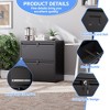 SUXXAN Metal Lateral File Cabinet, 30.24" H Lockable Files Cabinet, Ins Design Office Cabinet with 2 Drawers, Assembly Required,Black - 4 of 4