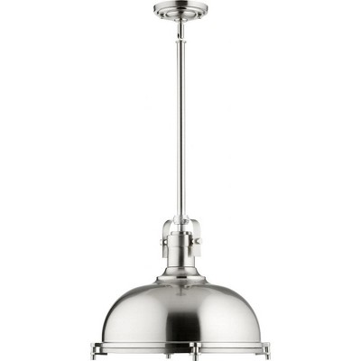 Quorum Lighting Hinge 1 - Light Pendant in  Satin Nickel