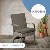ARDEN Basics Outdoor Midback Dining Chair Cushion, 19.5 x 17, Water Repellent and Fade Resistant - 2 of 4