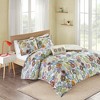 Stylish Boho Floral Print Comforter Set, All Season Bedding Set, Cozy Home Textile for Lux Bedroom Decor - 3 of 4