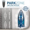 Bartnelli Cotton 51"x19" Ironing Board Cover, Scorch-Resistant, Park & Turbo Zone, Denim Black - 2 of 4