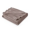 Bedsure Flannel Blanket – Solid Color Plush Throw, Ultra Soft and Fuzzy, 300GSM Lightweight Cozy Blanket for Bed or Sofa - 2 of 4