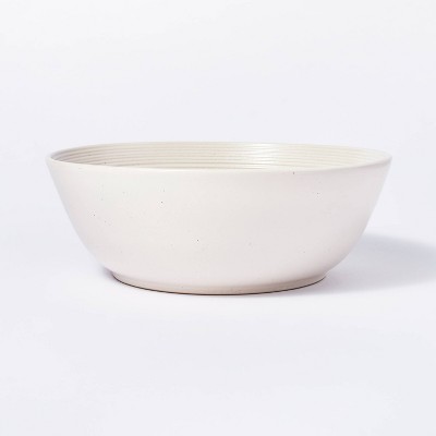 70oz Stoneware Westfield Serving Bowl White - Threshold™