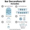 Big Dot of Happiness Winter Wonderland - DIY Snowflake Holiday Party and Winter Wedding Hot Cocoa Signs - Drink Bar Decorations Kit - 50 Pieces - 3 of 4