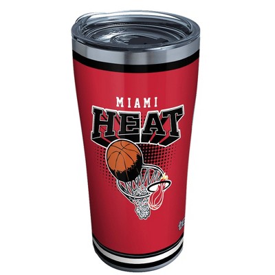 NBA Miami Heat 20oz Retro Stainless Steel Tumbler with Lid