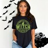 Simply Sage Market Women's A Little Witch In All Of Us Puff Print Short Sleeve Graphic Tee - 2 of 4