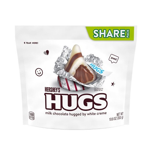 HERSHEY'S KISSES Valentine's Milk Chocolate Candy, 10.1 oz bag