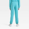 Girls' French Terry Jogger Pants - Cat & Jack™ - 2 of 3