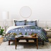Joy Laforme Christmas Merry Merry Wreath Duvet Cover + Pillow Sham(s) - Deny Designs - 4 of 4