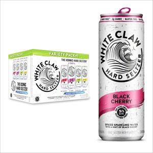 White Claw Hard Seltzer Variety Pack - 12pk/12 fl oz Slim Cans - 1 of 4