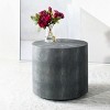 Diesel Faux Shagreen End Table - SFV1507 - Safavieh Couture - 2 of 4