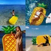Jasonwell 76" Pineapple Pool Float – Large Inflatable Lounge Raft for Adults, Perfect for Summer Beach Parties & Swimming, Fun Water Toy - 3 of 4
