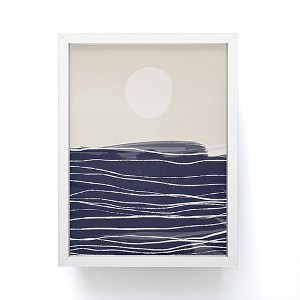 Alisa Galitsyna Abstract Seascape 2 Framed Mini Print - Society6 - 1 of 3