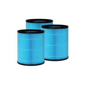 Nispira AP0601 2-in-1 True HEPA Filter Replacement for AirTok Air Purifier AP0601-RF | Remove Particle Size down to 0.1 microns | 3 Packs - 1 of 4