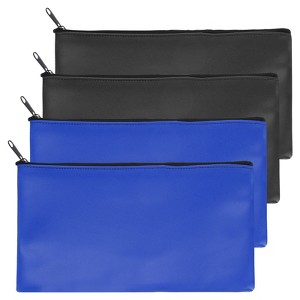 Unique Bargains Bank Deposit Bag Coin Pouch Receipt Holder - 1 of 4