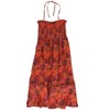 Hurley Womens Smocked Midi Dress - 2 of 2