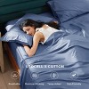 Cooling Sheets - Lyocell Cotton Sheet Set, GentleSoft™, Silky & Breathable Eucalyptus Bed Sheets with Deep Pocket - 3 of 4