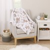 NoJo Disney B is for Bambi Tan, Gray, and White Super Soft Plush Cuddly Plush Baby Blanket - 4 of 4