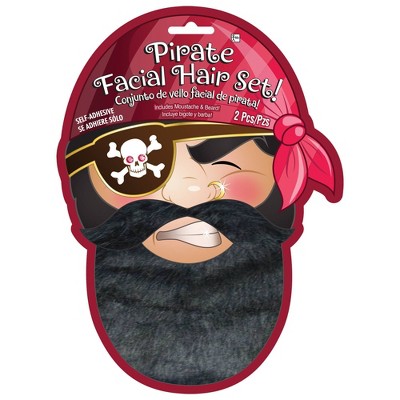 Adult Facial Hair Pirate Accessory Halloween Costume