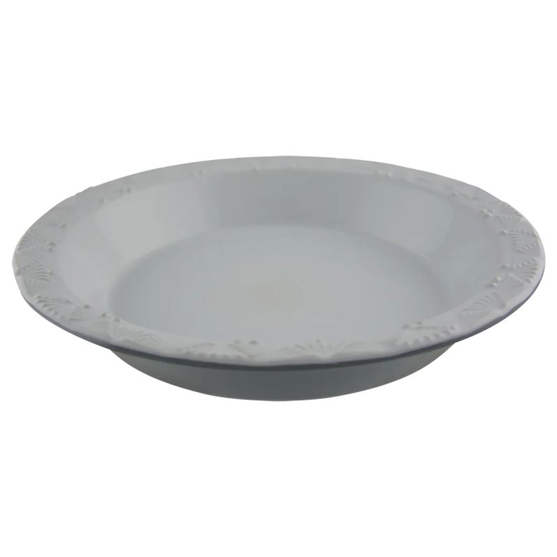 Taste of Home® 9-In. x 1.5-In. Stoneware Pie Plate, Ash Gray, 2 of 10