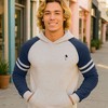 Dalix Mens Astronaut Varsity Midweight Hooded - 3 of 4