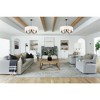 Crystorama Lighting Othello 8 - Light Chandelier in  Matte Black - 4 of 4