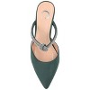 Journee Womens Lunna Mules Mid Stiletto Pointed Toe Pumps - 4 of 4