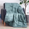 48"x72" 15lbs Rayon from Bamboo Weighted Blanket - Rejuve - 2 of 4