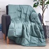 48" x 72" 15lbs Rayon from Bamboo Weighted Blanket - Rejuve - image 2 of 4