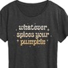 Women's Instant Message Fall Short Sleeve Graphic T-Shirt - Heather Charcoal - Large - 2 of 4